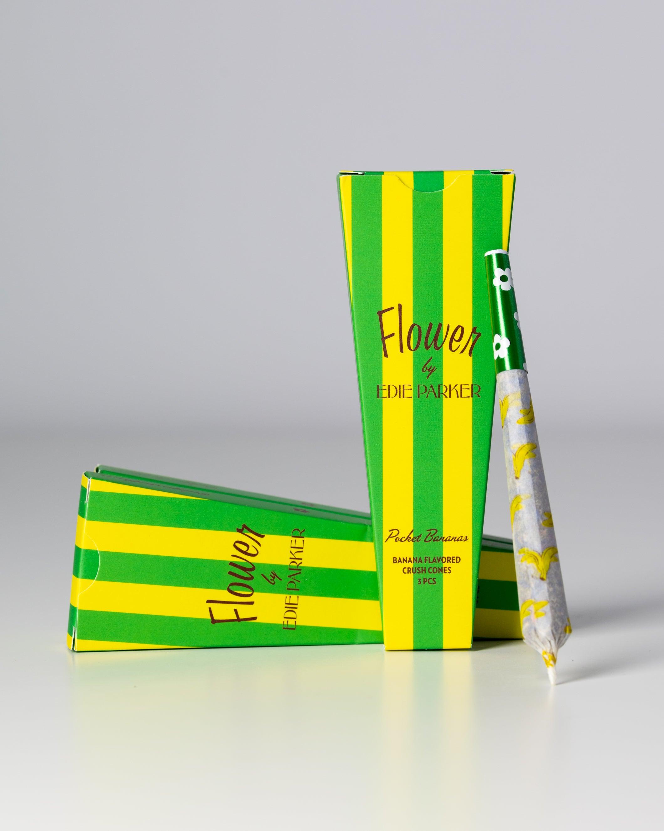 Shop Edie Parker Flower - Banana Flavored Pre-Rolled Cones - PARA Shop Edie Parker Flower - Banana Flavored Pre-Rolled Cones - PARA
