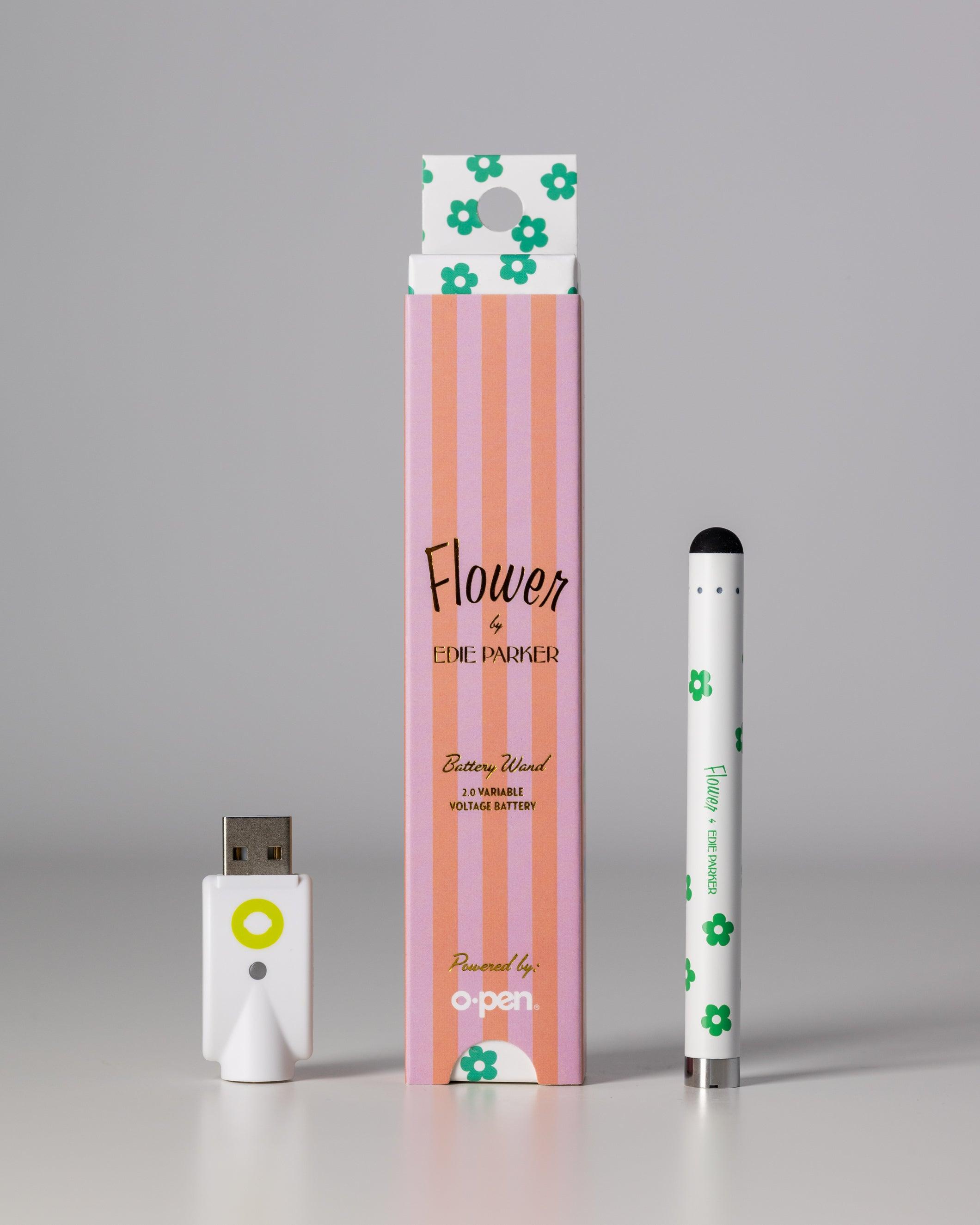 Shop Edie Parker Flower- Variable Voltage 510 Battery- PARA Shop Edie Parker Flower- Variable Voltage 510 Battery- PARA