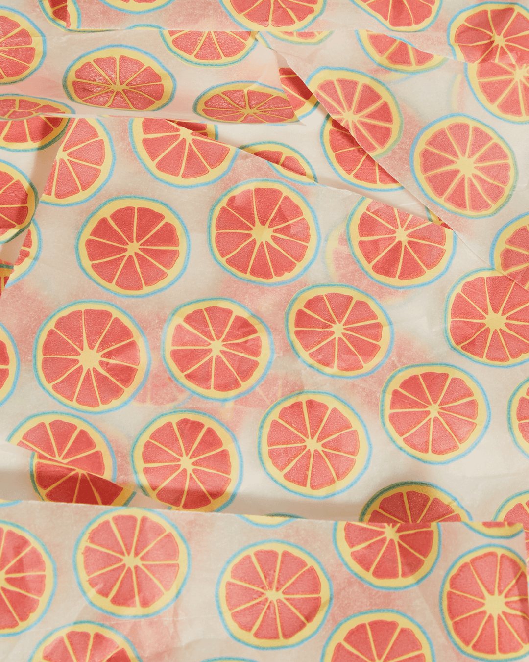 Grapefruit Printed Cones