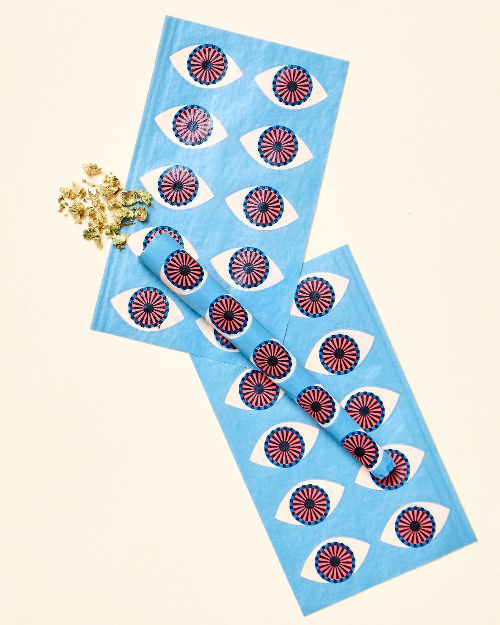 Third eye printed rolling papers by Field Trip NYC.
