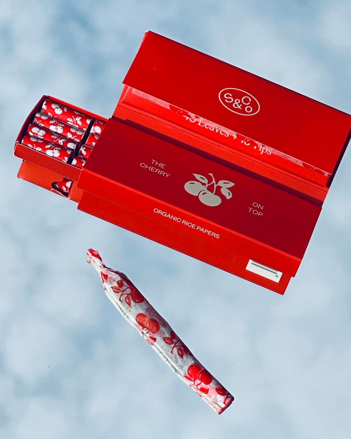 Cherry Red Rolling Papers