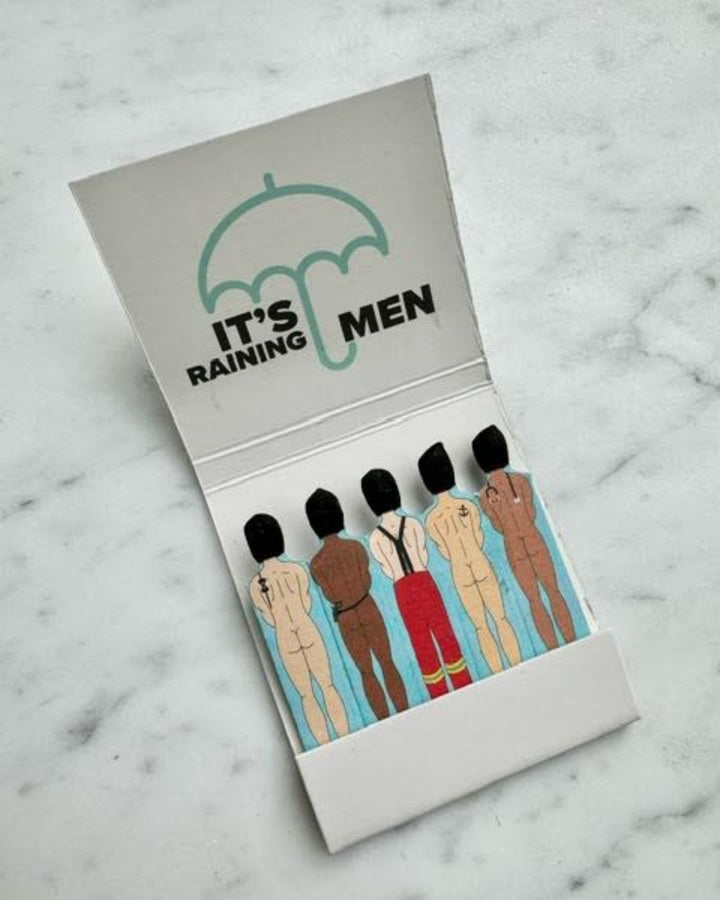 It's Raining Men Matchbook
