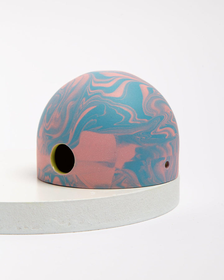 glazed ceramic mouthpiece kenni field demi pipe