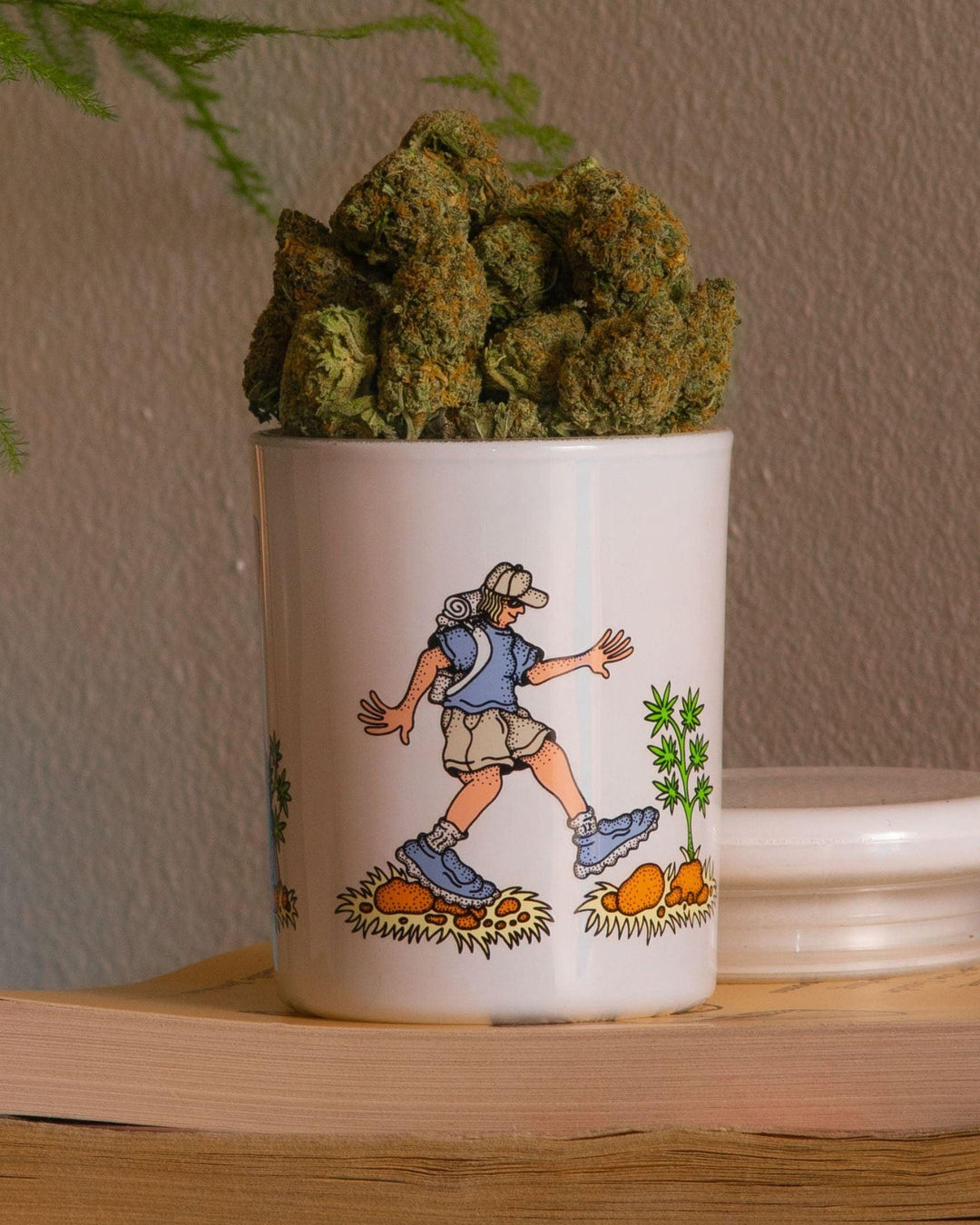 large cannabis smell proof airtight jar