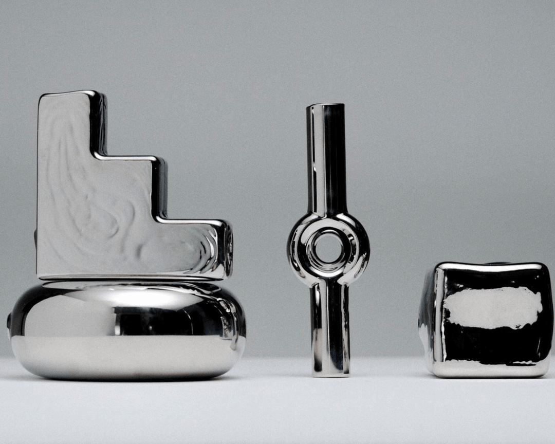 Tanjun Glass Pipe | Chrome Edition