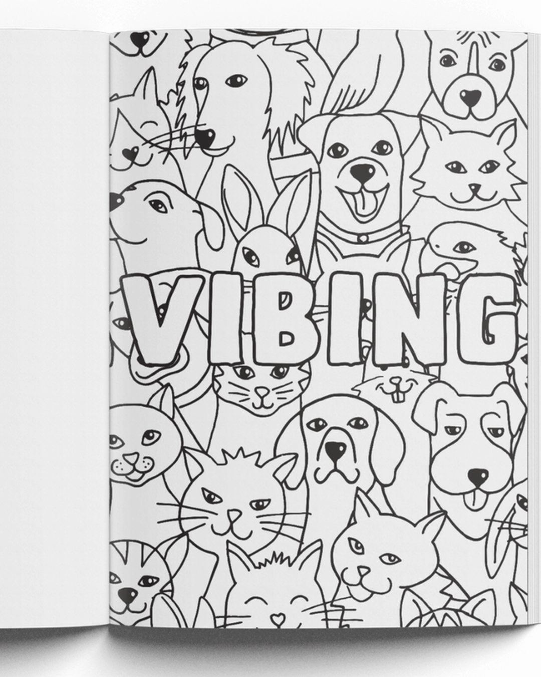 Mood Enhancing Coloring Book: VOL I