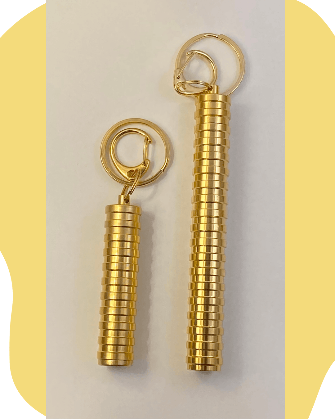 Joint Keychain Carry Case | Gold